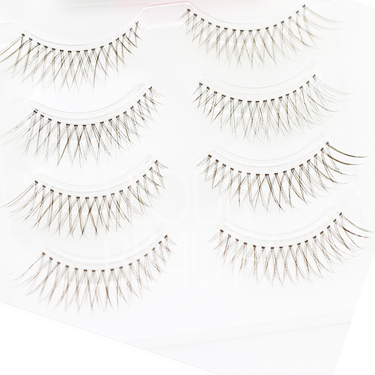 Factory supply false bottom lashes handmade ES97